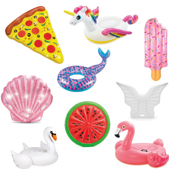 Most Popular Swim Floats Summer ’20 Watercolors Custom Pools